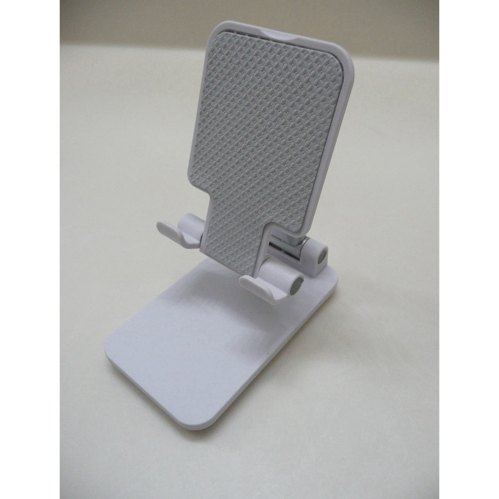 Compact Adjustable Cellphone Stand for Desk Foldable Compatible with All Devices